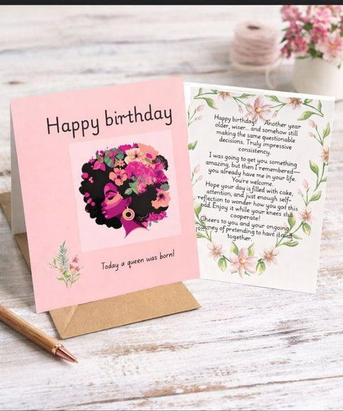 Add a touch of elegance to your birthday wishes with this modern digital card. Thoughtfully designed with beautiful details, it’s perfect for expressing love and appreciation. Download instantly and print at your convenience for a meaningful, personal gesture