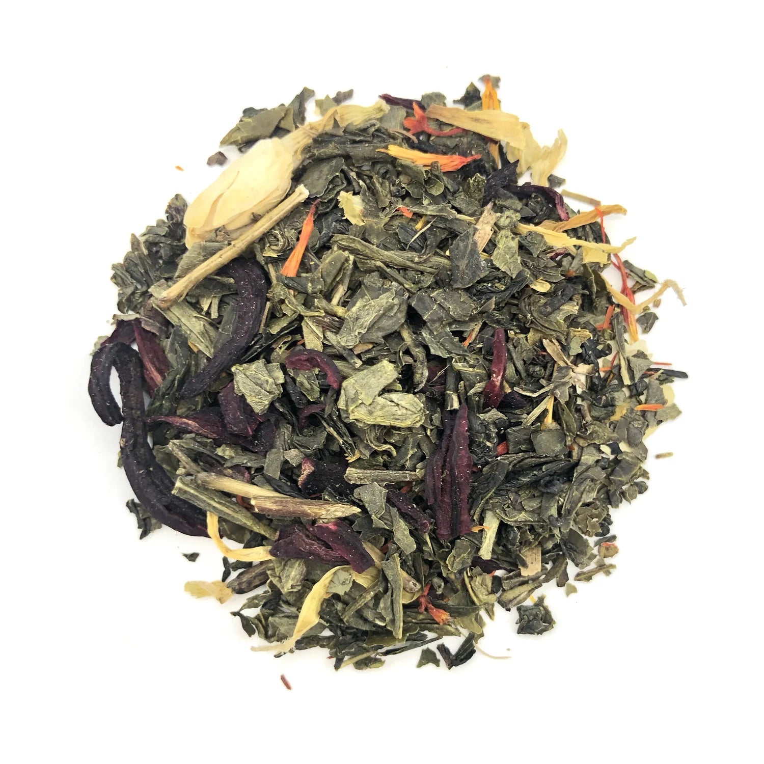Whole Green Hibiscus Petals
